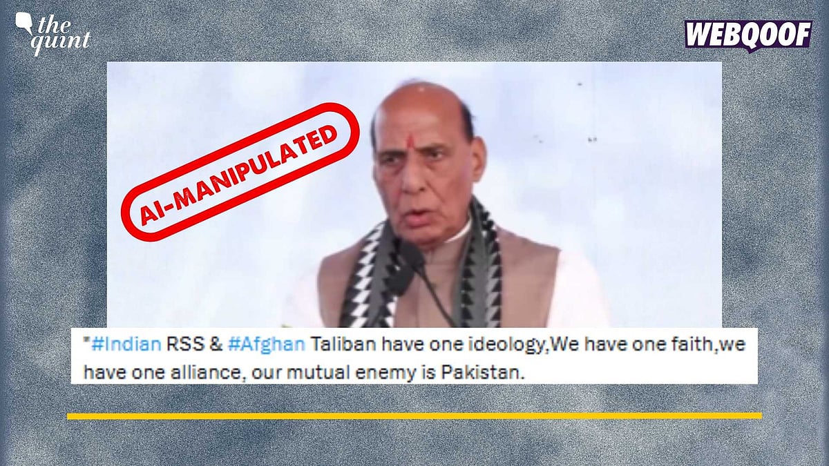 <div class="paragraphs"><p>Fact-Check: This video is manipulated using AI.</p></div>