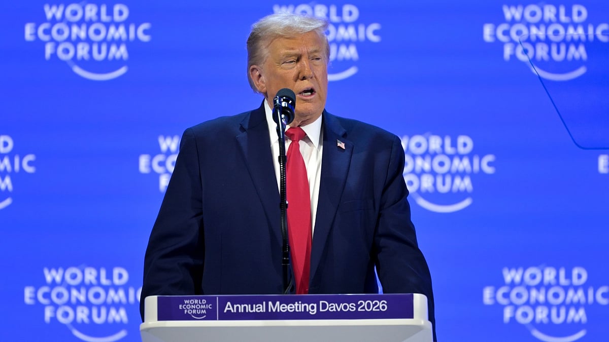 <div class="paragraphs"><p>Donald Trump in Davos.</p></div>