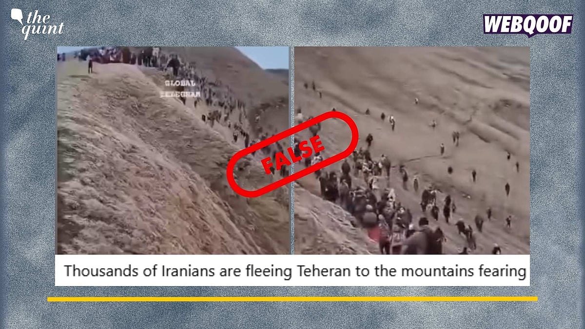 <div class="paragraphs"><p>Fact-Check: This video is from Nepal and not Iran as claimed.&nbsp;</p></div>