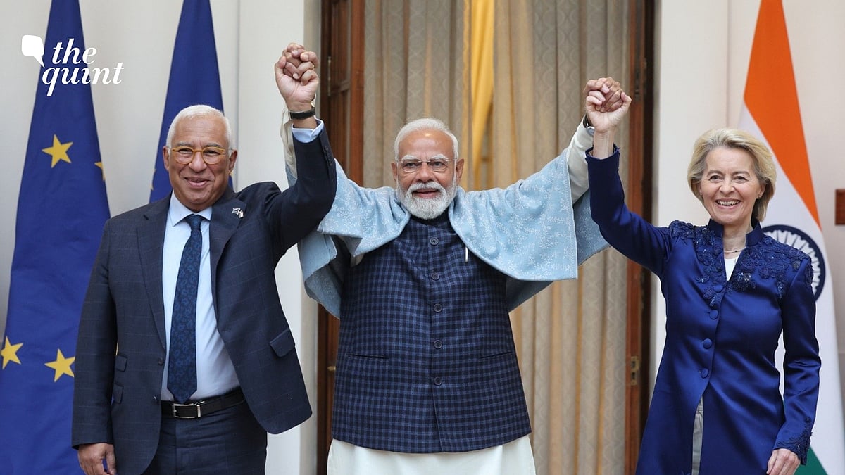 <div class="paragraphs"><p>भारत-ईयू व्यापार समझौते से राज्यों, उद्योगों, किसानों, युवाओं और पेशेवरों को मिलेगा लाभ, शुल्क कटौती और रोजगार के नए अवसर.</p></div>