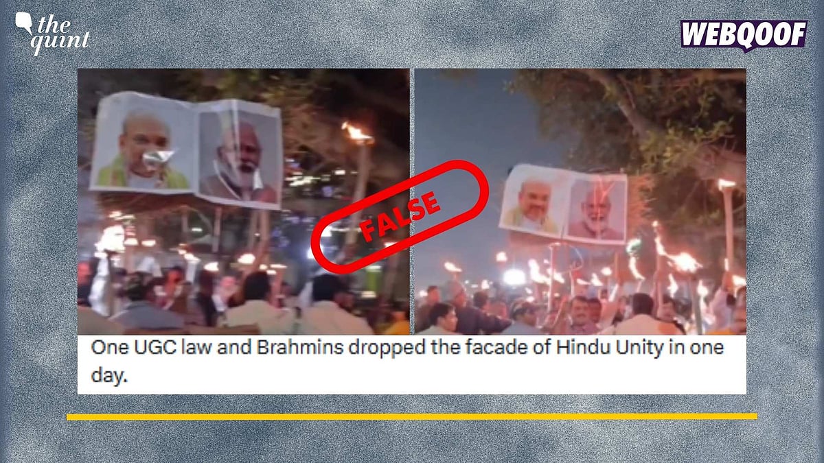 <div class="paragraphs"><p>Fact-Check: This video dates back to December 2025 and is not related to the UGC guidelines protests.</p></div>