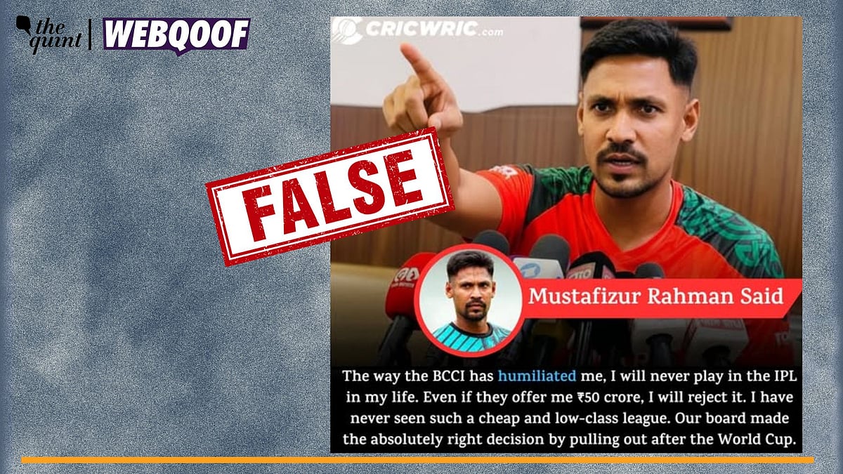 <div class="paragraphs"><p>Fact-Check | There is no evidence that Mustafizur Rahman made this statement.</p></div>