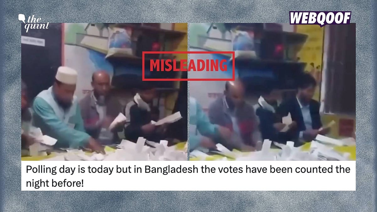 <div class="paragraphs"><p>An old video is being shared with the misleading claim that it shows ballot papers being counted the night before the results of the 2026 Bangladesh elections were declared.</p></div>