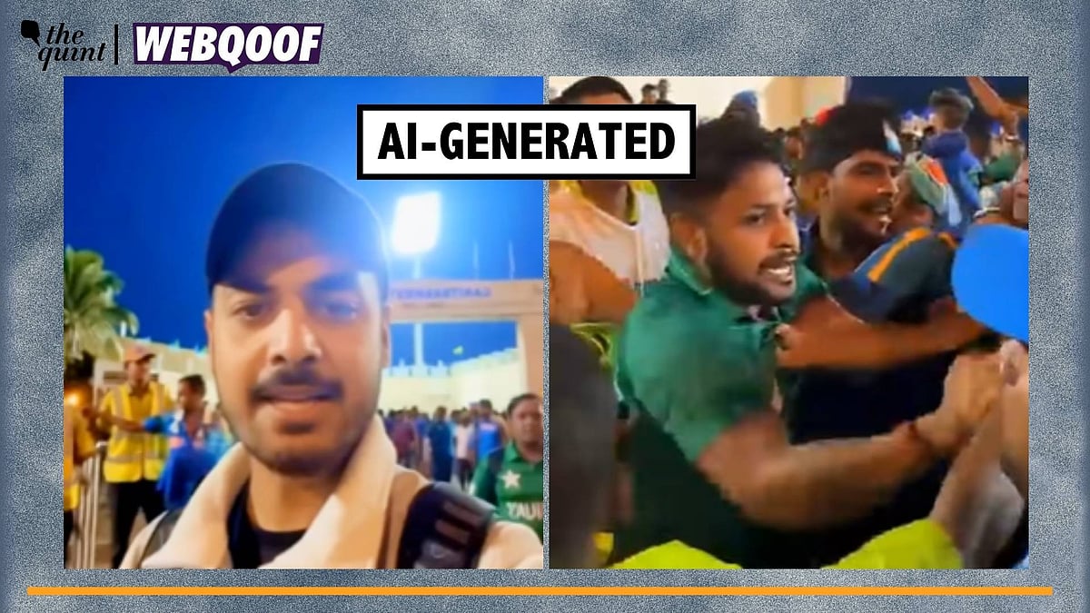 <div class="paragraphs"><p>Fact-Check | The video has been generated using the help of AI and does not show real visuals.</p></div>