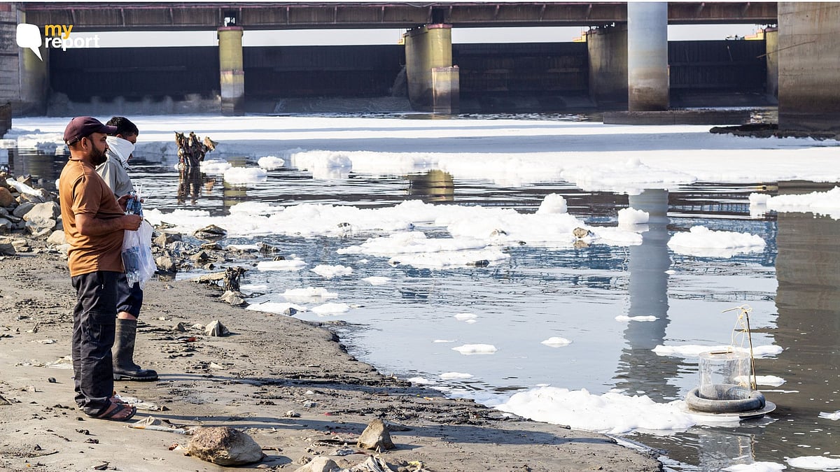 <div class="paragraphs"><p>Despite repeated promises by successive governments, the health of the Yamuna remains in a poor state, with foam and froth continuing to blanket large stretches of the river.</p></div>