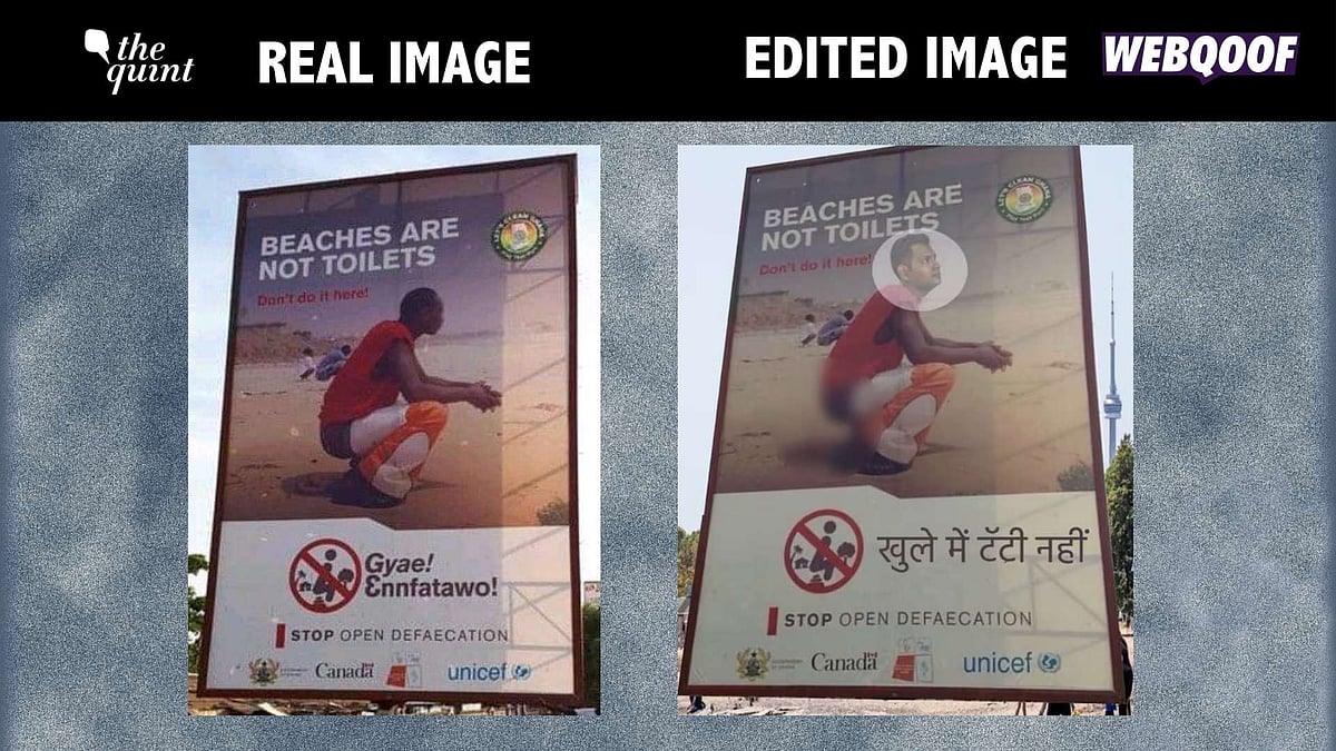 <div class="paragraphs"><p>An edited photo is being shared to falsely claim that Canada put up posters encouraging Indians to not defecate in the open.</p></div>