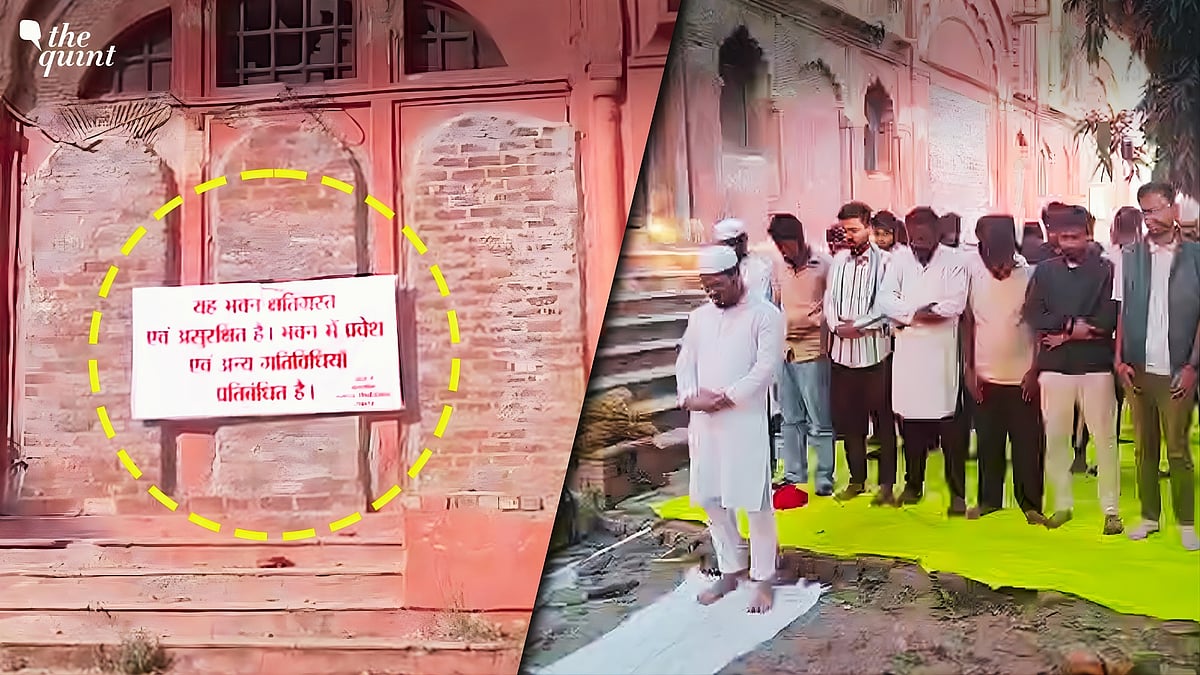 <div class="paragraphs"><p>लखनऊ यूनिवर्सिटी स्थित लाल बारादरी भवन को सील किए जाने का छात्र संगठन विरोध कर रहे हैं.</p></div>