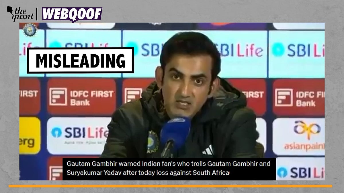 <div class="paragraphs"><p>Fact-Check | The video is old and is being incorrectly shared as a recent incident.</p></div>