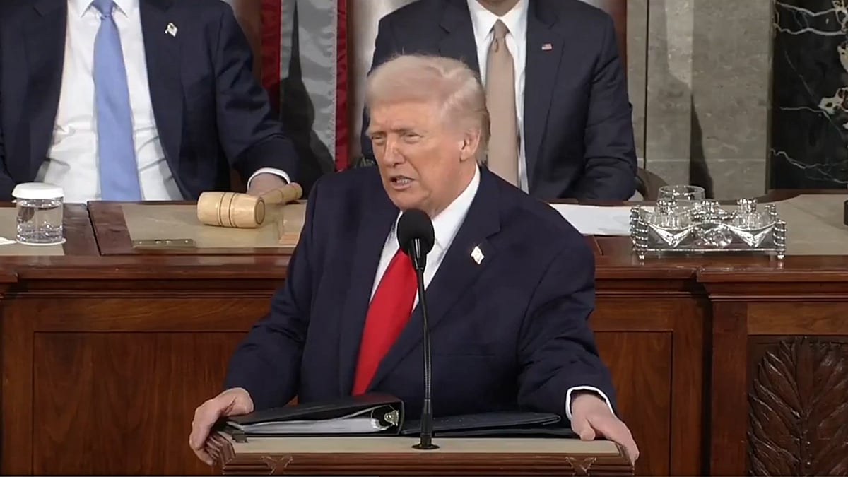 <div class="paragraphs"><p>Donald Trump's State of the Union address.&nbsp;</p></div>
