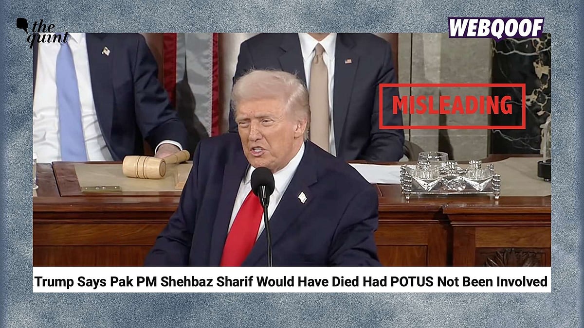 <div class="paragraphs"><p>Several news organisations are sharing reports with the misleading claim that US President Donald Trump claimed Pakistan PM Shabaz Sharif would 'have died without his involvement.'</p></div>