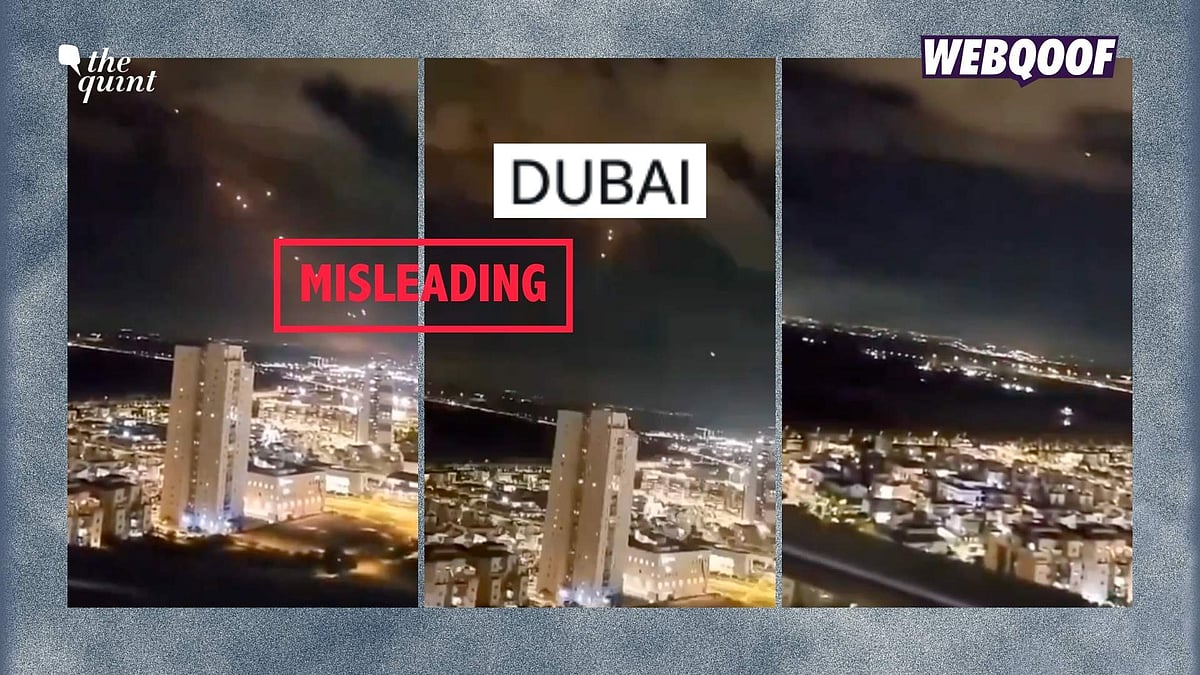 <div class="paragraphs"><p>A video from 2024 is being shared to falsely claim that it shows recent visuals of Iran's missile strike on Dubai.</p></div>