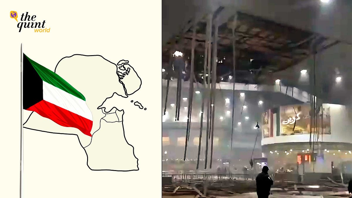 <div class="paragraphs"><p>Kuwait International Airport was struck during Iran’s retaliatory attacks.</p></div>