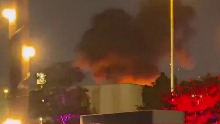 <div class="paragraphs"><p>Drone strike near US Consulate in Dubai.</p></div>