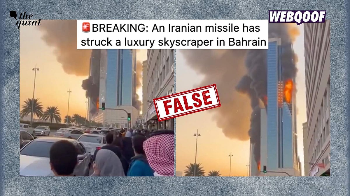 <div class="paragraphs"><p>An AI-generated video is being shared with the false claim that it shows real visuals of an Iranian attack on Bahrain.</p></div>
