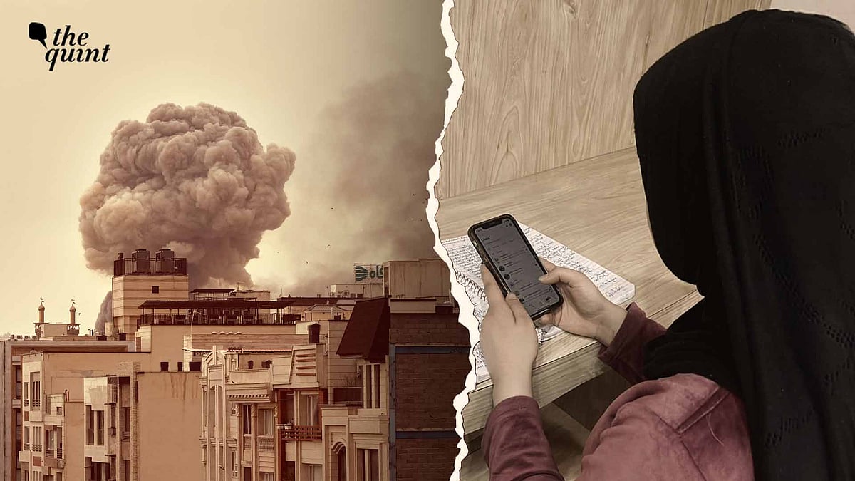 <div class="paragraphs"><p>Iranian students living in India have not been able to connect with their family amidst continuous bombings in Iran.</p></div>