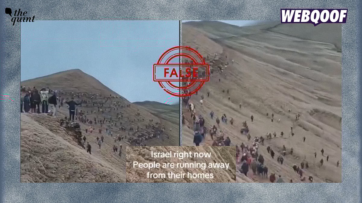 <div class="paragraphs"><p>A video is being shared on social media claiming to be of Israelis fleeing their homes&nbsp;</p></div>