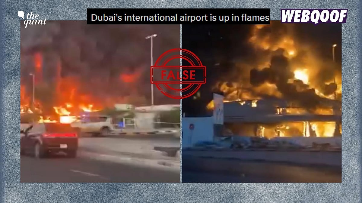 <div class="paragraphs"><p>An old video of a public market in the new industrial area of Ajman in the UAE is being circulated with the false claim that it shows Dubai Airport on fire.&nbsp;&nbsp;</p></div>