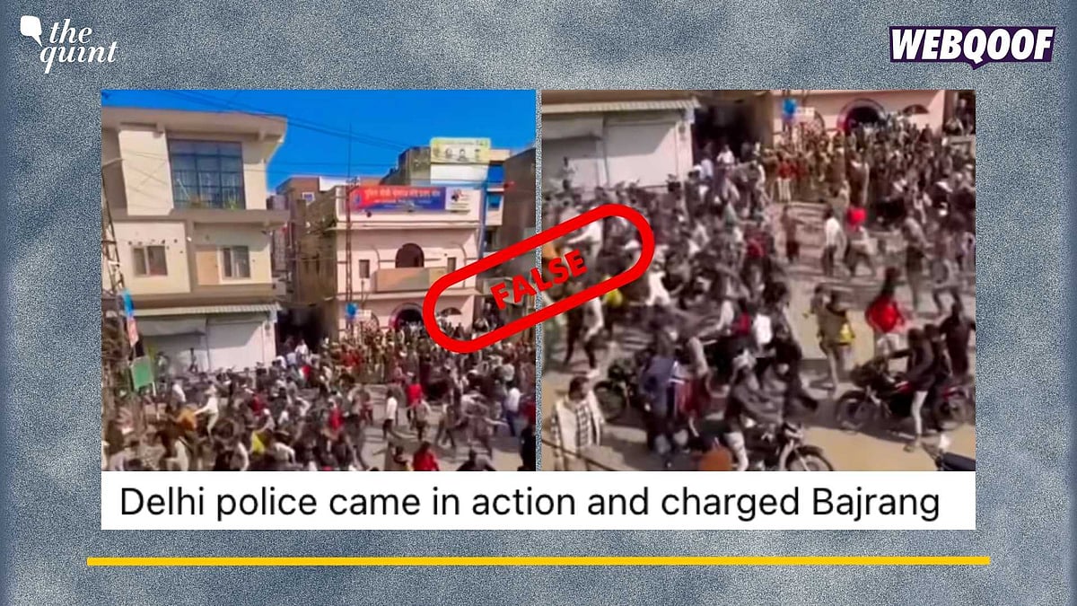 <div class="paragraphs"><p>Fact-Check: This video is from Rajasthan and not Delhi.&nbsp;</p></div>