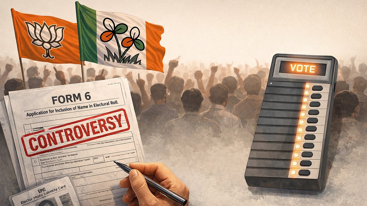 <div class="paragraphs"><p>TMC alleges mass misuse of Form 6 in Bengal, citing bulk, duplicate applications and weak verification. </p></div>