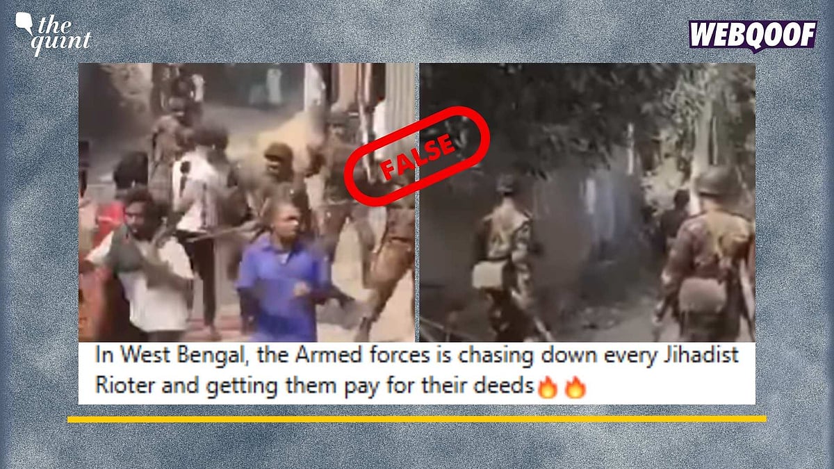 <div class="paragraphs"><p>Fact-Check: This video is from Bangladesh and not West Bengal, as claimed.&nbsp;</p></div>