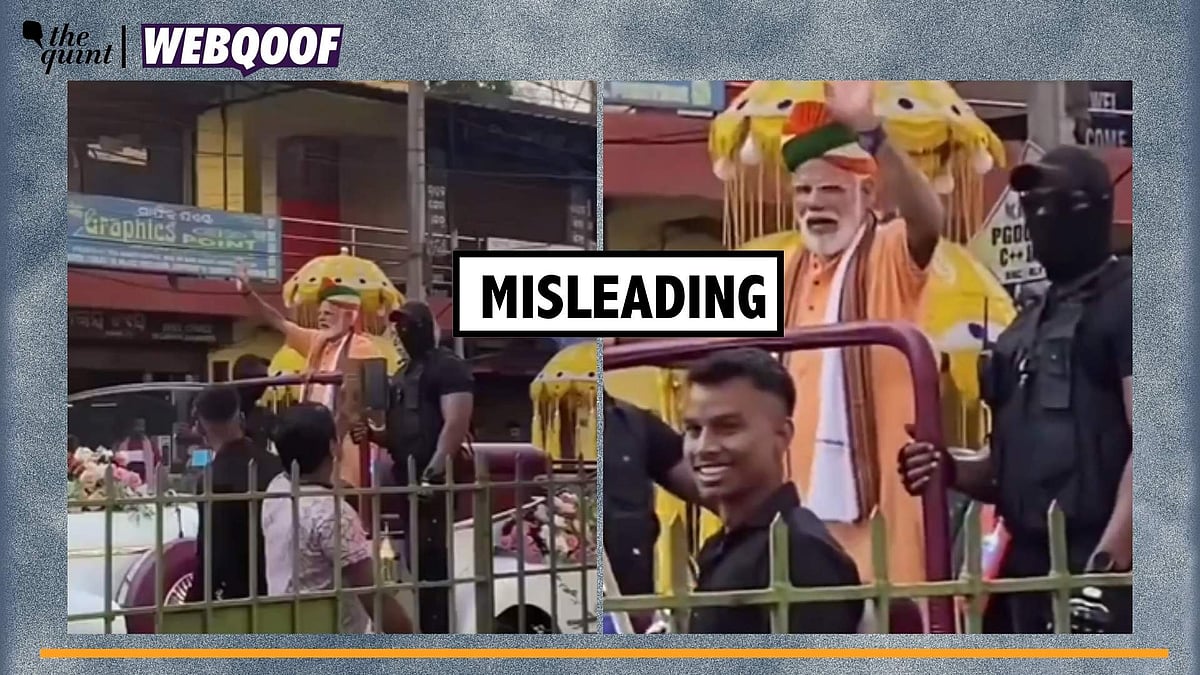 <div class="paragraphs"><p>Fact-Check | The video actually shows PM Modi's lookalike.</p></div>