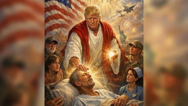 <div class="paragraphs"><p>Trump-Pope Clash Deepens Over Iran War and Deleted AI 'Christ' Image</p></div>