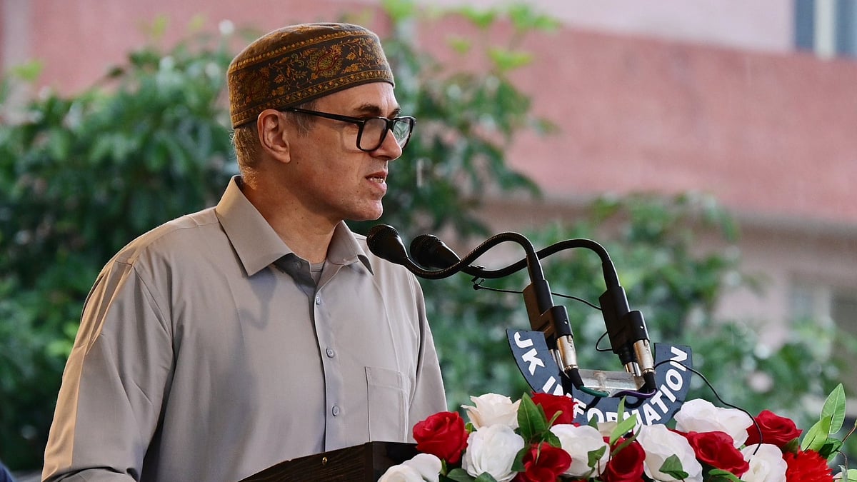 <div class="paragraphs"><p>Omar Abdullah addressing J&amp;K citizens a week ago.</p></div>