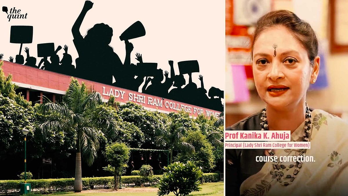 <div class="paragraphs"><p><strong>LSR Students Protest After Principal Appears in BJP Video Praising Women’s Reservation Act</strong></p></div>