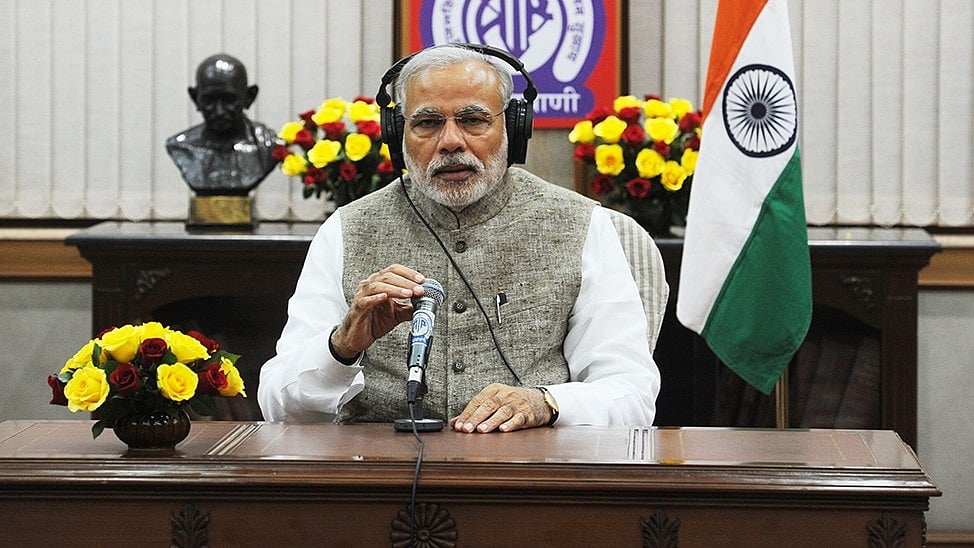 <div class="paragraphs"><p>PM Narendra Modi shares his ‘Mann Ki Baat’  every month on All India Radio and Doordarshan. </p></div>