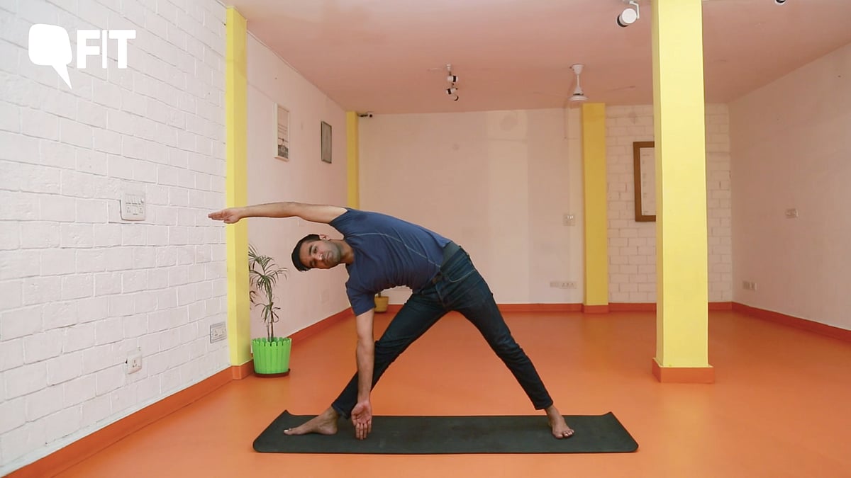 Yoga helps us find some solace and calm.  