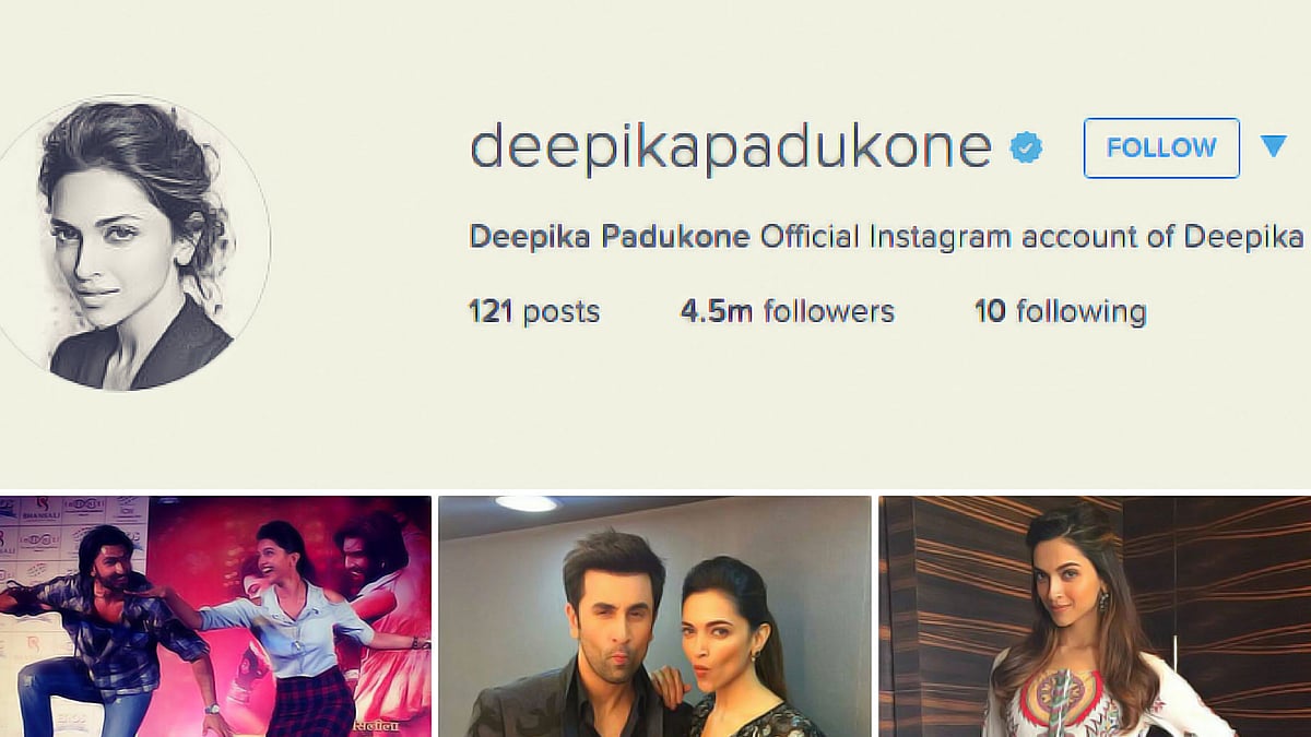 Here’s Why in 2015 Deepika Padukone Rocks Instagram in India
