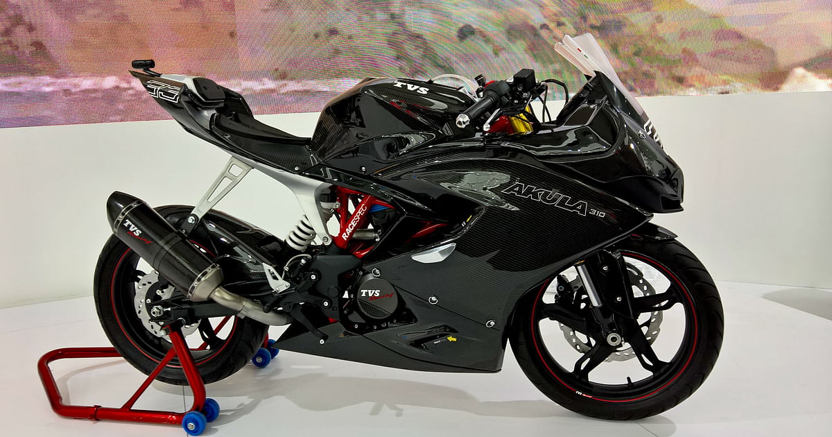 Stunning Superbike BMW-TVS Akula 310 Will Take Your Breath Away