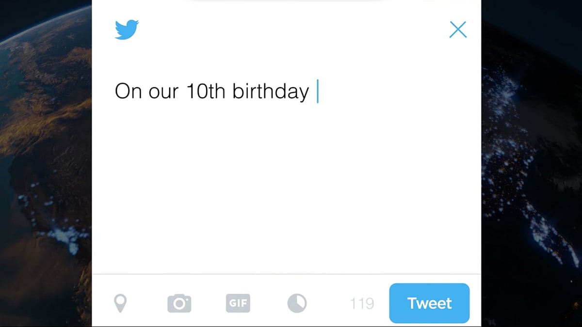 Twitter Celebrates its 10th Birthday With a 3-Minute Video