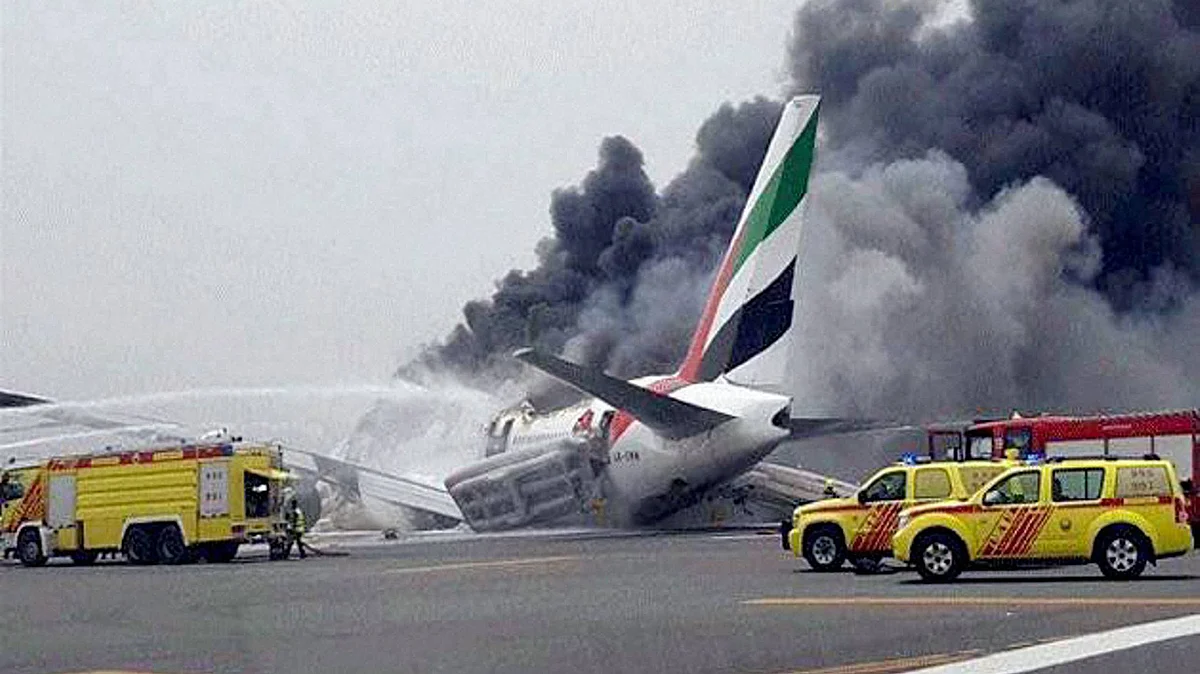 Emirates Plane Incident: Hundreds Rescued, One Firefighter Killed