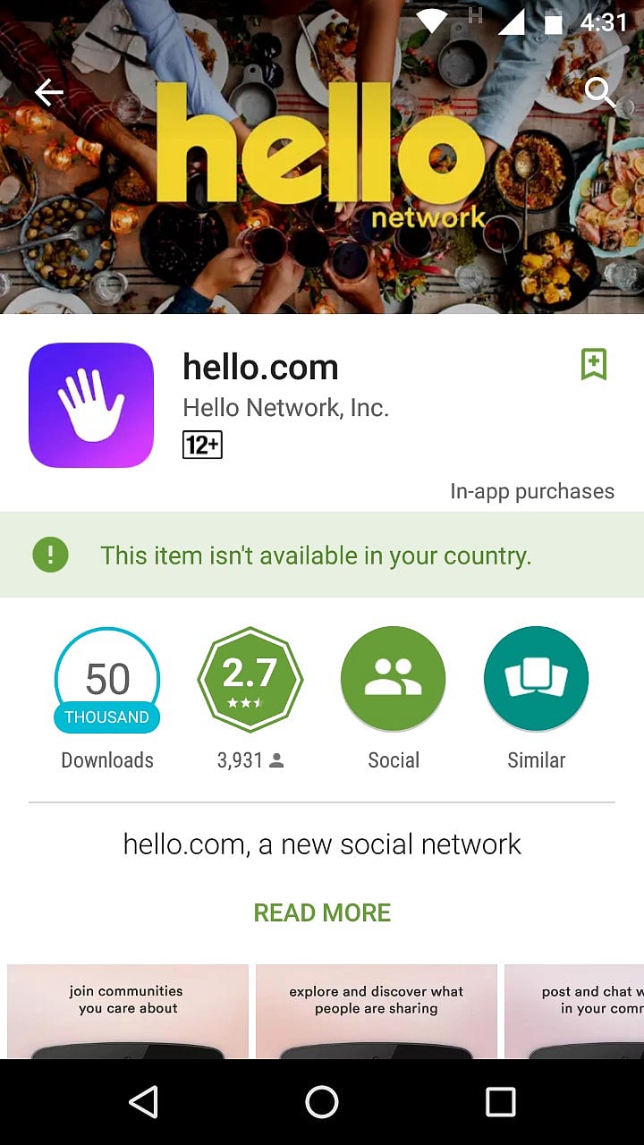 Hello Network