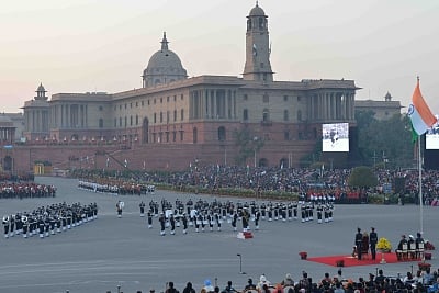 Beating Retreat: Reverberating beats, and soft notes echo with an ...