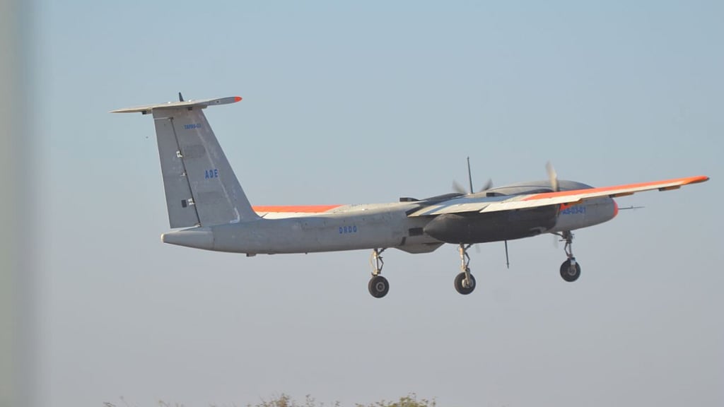 DRDO Successfully Tests India-Made Rustom 2 Drone in Karnataka