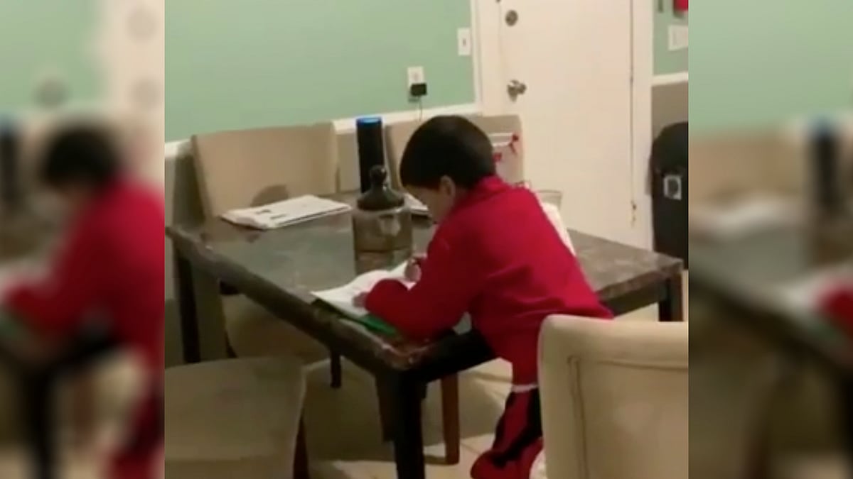 Alexa Math Homework Mom caught Son Red-handed Using Alexa to Solve His Math Homework