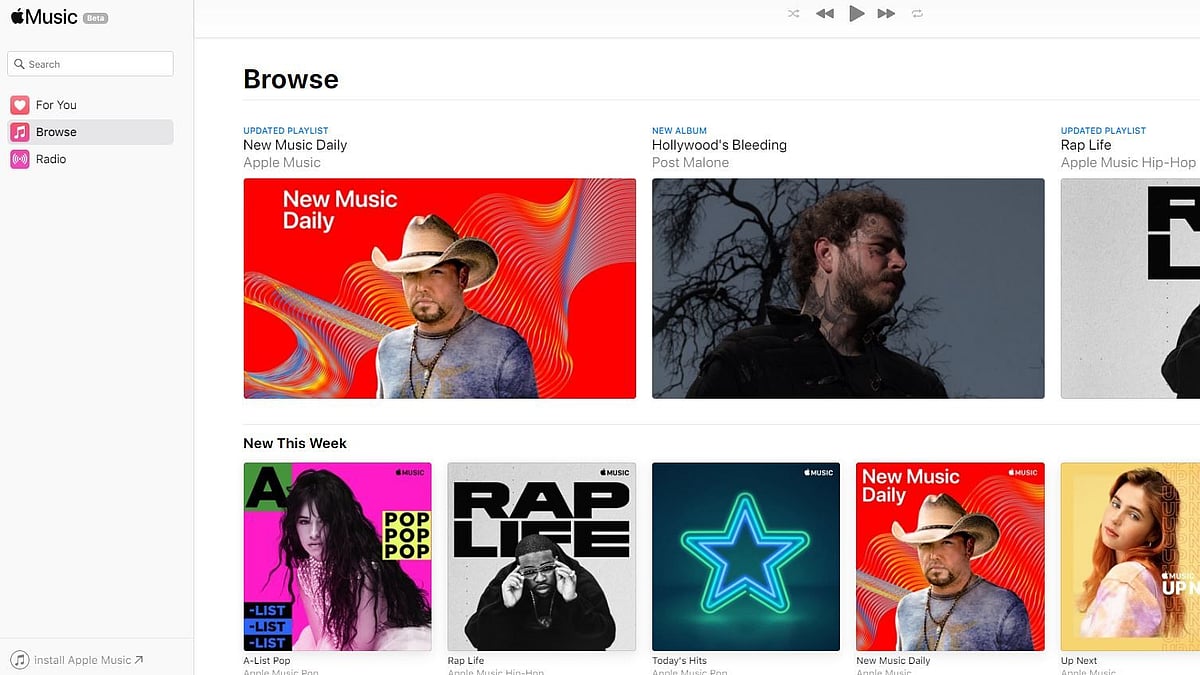 Apple Music Launches a Public Web Browser Version: Apple Music Web ...