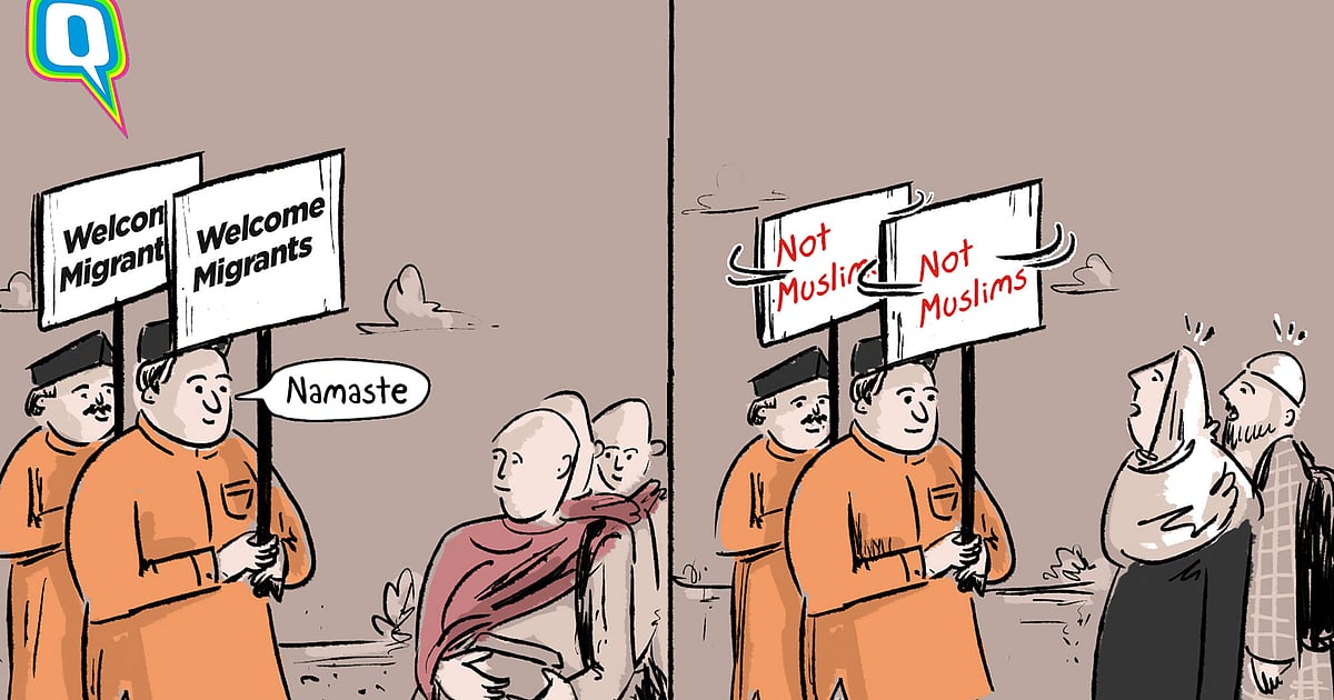 Uidai Cartoon A Cartoon on What India Is Saying Through Citizenship Amendment Bill ...