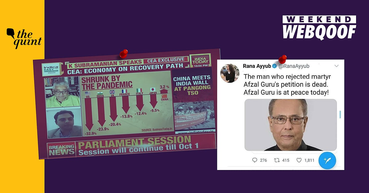 Fact Check: WebQoof Recap: Of Graves of PLA Soldiers & Fake Rana Ayyub ...