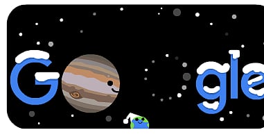 Google Doodle 21 December: Google Doodle Exhibits Winter Solstice and