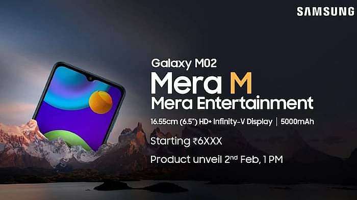 Samsung Galaxy M02 to Launch on Feb 2, Check Price, Features