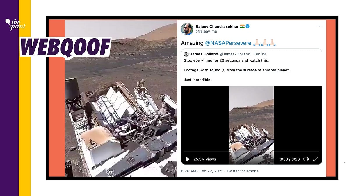 Fact Check of Video of NASA’s Perseverance Rover: That’s Not The ...