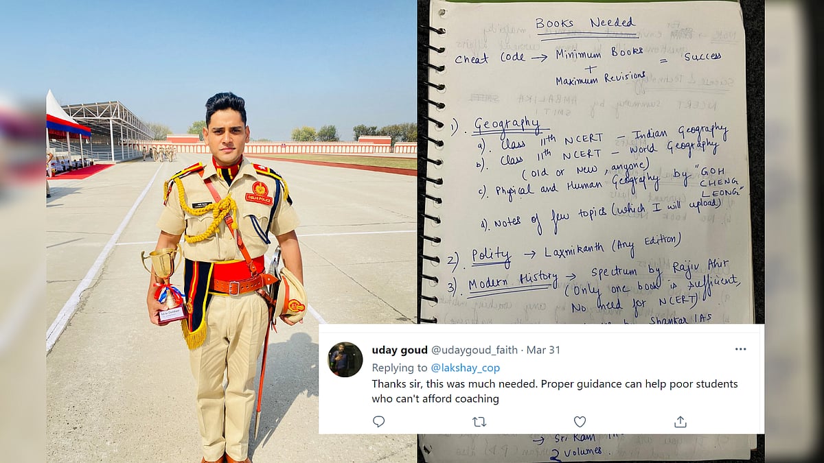 Twitter Applauds IPS Officer Lakshay Pandey for Tips on Cracking UPSC Exam