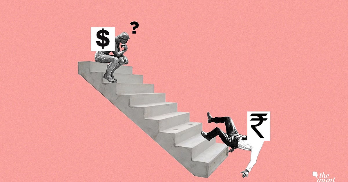 Indian Rupee Falls To Record Low, Breaches 93 Per Dollar