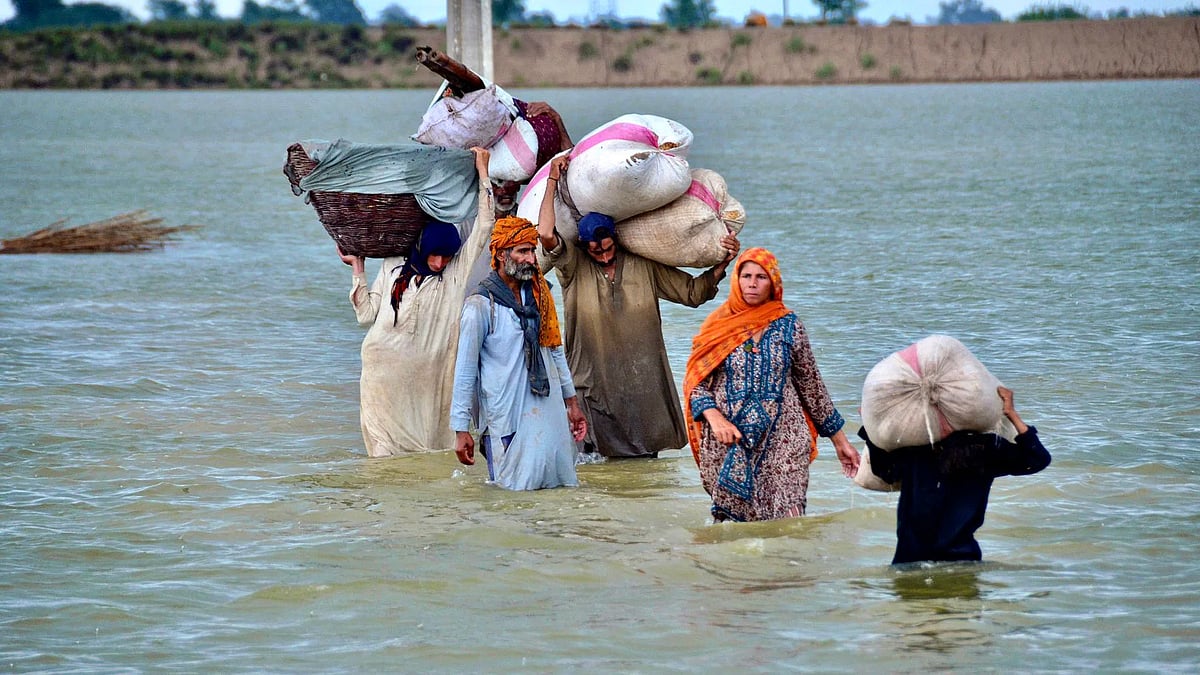 Pakistan Rane Pakistan Rains Are an Issue of High National Security for India