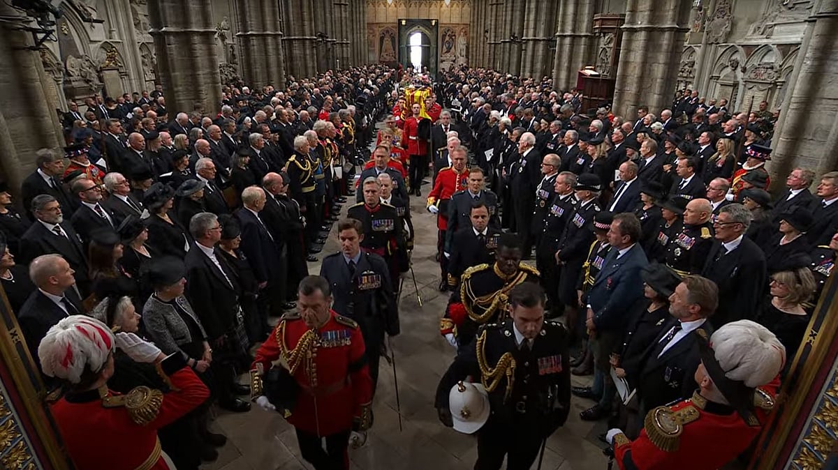 Queen Elizabeth II Funeral at Westminster Abbey LIVE Updates, United ...