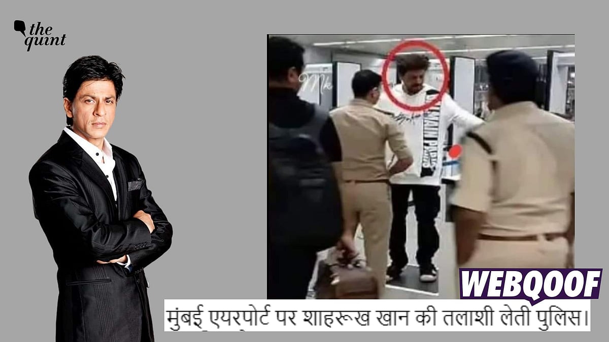 Fact Check | Old Image of Shah Rukh Khan Getting Checked by Security ...
