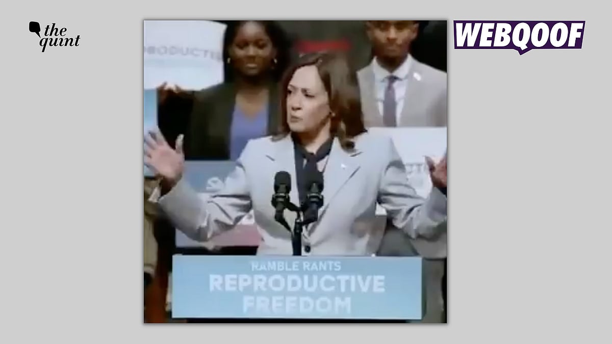 Fact-Check | Viral Video of Us Vice President Kamala Harris Talking ...